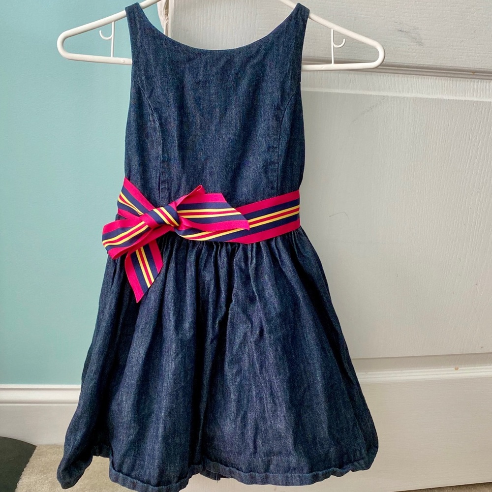 💕Beautiful Ralph Lauren denim dress with belt💕